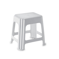 Sgabello 42 x 34 cm Bianco Novanta 