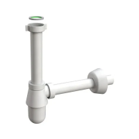 Sifone a S Idro-Bric 1-1/4 pollici x32mm bianco 