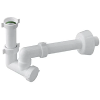Sifone scarico Idro Bric S0310B Bazooka Bianco 1 "1/4
