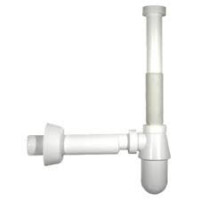 SIFONE BOTTIGLIA ABS BIANCO 1" 1/4