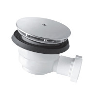 Sifone idrobric per piatto doccia con foro 60 mm e coperchio in abs