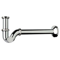 SIFONE A  S IN OTTONE  DA 1"1/4 SENZA PILETTA