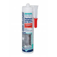 Saratoga Cartuccia Silicone Crystal Clear per Docce - 290 ml