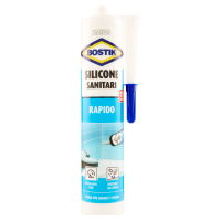 Bostik silicone sanitari bianco flacone da 280ml