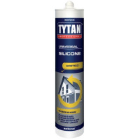 Tytan Silicone Acetico Universale - 280 ml Bianco