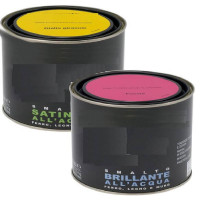 SMALTO ALL' ACQUA BRILLANTE BASE MEDIA FLACONE DA 500 ML 