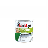 Maxmeyer Smalto all'acqua opaco poliuretanico bianco panna  flacone da 125 ml 