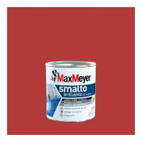 Smalto Acqua P. Brillante - Rosso Ciliegia - Flacone da 0,75 Litri