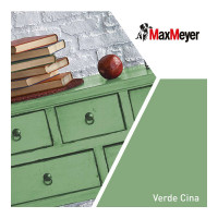 SMALTO ALLA'CQUA POLIURETANICO SATINATO VERDE CINA FLACONE DA 125 ML 