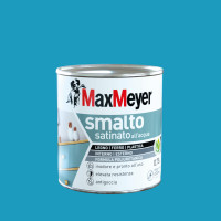  SMALTO ALL'ACQUA POLIURETANICO SATINATO TURCHESE FLACONE DA 750 ML 
