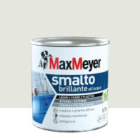 Maxmeyer Smalto acqua brillante bianco ghiaia flacone da 750 ml 