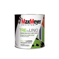 SMALTO LUCIDO ALL'ACQUA 3IN1 NERO FLACONE  DA 500 ML 