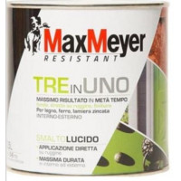 SMALTO LUCIDO ALL'ACQUA 3IN1 VERDE SCURO FLACONE DA 500 ML  