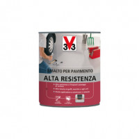 V33 Smalto per pavimenti traffico estremo alta resistenza ai solventi grigio scuro flacone da 2,5 lt 