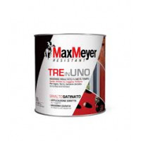 SMALTO SATINATO 3IN1  MARRONE FLACONE DA 500 ML
