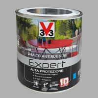 V33 Smalto expert speciale ferro antiruggine grigio chiaro flacone da 500 ml 