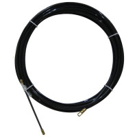 SONDA TIRACAVI NYLON NERA MM. 4  20 MT