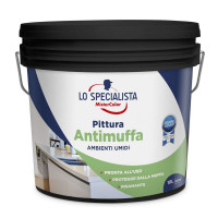 LO SPECIALISTA PITTURA ANTIMUFFA FLACONE DA 10 LT BIANCO