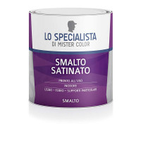 LO SPECIALISTA SMALTO SATINATO MARRONE FLACONE DA 500 ML 