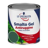 Smalto Gel Antiruggine - Flacone da 0,5 Litri - Verde