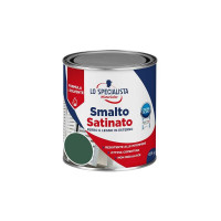 LO SPECIALISTA SMALTO SOLVENTE SATINATO VERDE SCURO FLACONE DA 500 ML 