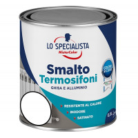 LO SPECIALISTA SMALTO TERMOSIFONI ALL'ACQUA  BIANCO 500 ML