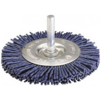 WOLFCRAFT SPAZZOLA  A DISCO NYLON ATTACCO ESAGONALE  D.75 MM 
