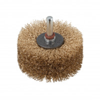wolfcraft Spazzola per Ravvivare il Legno D.80x35 mm 