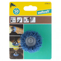 Spazzola a tazza con filo di nylon, delicata D.45mm Wolfcraft