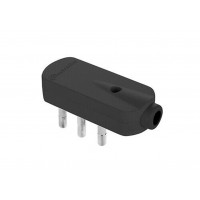 Electraline  spina piatta, 10 a 230v, grigio opaco