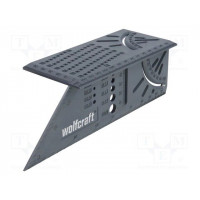 Wolfcraft VARIO 3D Squadra per misurare e marcare 