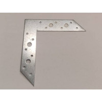 SQUADRETTE ANGOLARI 145X145X35X2MM  ACCIAIO ZINCATO 
