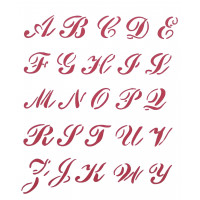 STENCIL EASY A/4 339 ALFABETO