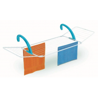 Stendibiancheria da balcone in acciaio modello  DINO 180X55 cm 