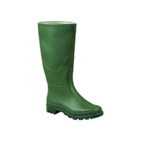 STIVALI GINOCCHIO PVC VERDE/NERO N.38
