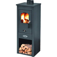 STUFA A LEGNA BERNA LUX S ANTRACITE POTENZA MASSIMA 5.2 kW 