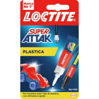 Super Attak Plastica - 2gr + 4ml