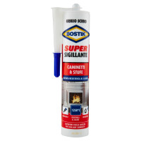 MASTICE SUPER SIGILLANTE  REFRATTARIO PER CAMINETTI STUFE CONFEZIONE  DA 530 GR 