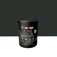 Maxmeyer pittura colorata superlavabile home color nero flacone da 750 ml