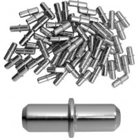 Supporti reggipiano oreca acciaio nichelato d. 5mm confezione da 20 pz 
