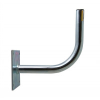 Supporto a muro per fissaggio parabole zincato 45 cm
