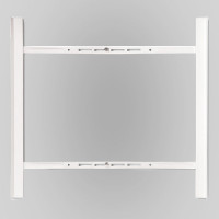 Supporto per sovrapporre lavatrice e asciugatrice  60x60 cm max 6 mt cinghia 