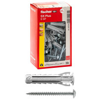 Tasselli con vite cilindrica SX Plus 8x40 SP confezione da 50 Pz