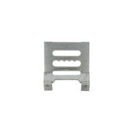 Ganci per cintini 3 feritoie ferro zincato 4 pz