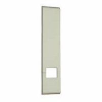 PLACCA NYLON BIANCA  COPRIAVVOLGITORE mm 260x58
