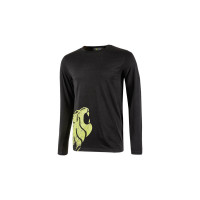 U-POWER T-Shirt maniche lunghe Alien FU214BC nero Black carbon Tg.L