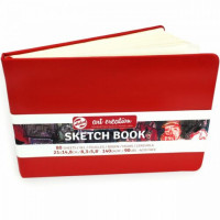 Tac Blocco Sketch SW Rosso 14,8x215 - Blocco per Schizzi di Alta Qualità