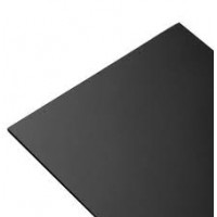 Multiexel nero 500x1000x3 mm