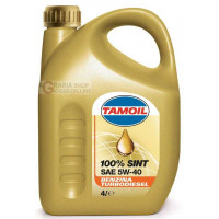 TAMOIL 100% SINTETICO 5W40 FLACONE DA 4LT