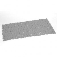 Gedy tappeto vasca iver grigio 35x70cm